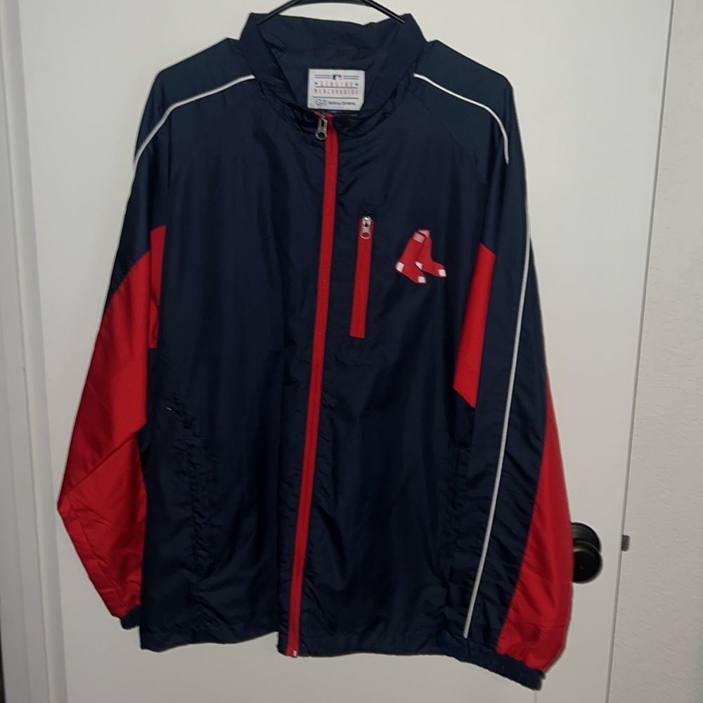 NWT Genuine Merchandise Boston Red Socks wind breaker jacket